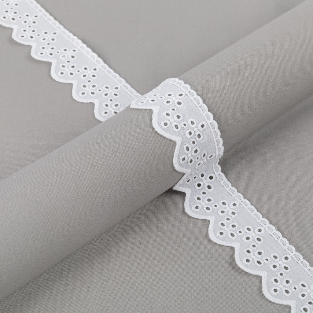 Шитье Gamma 38 мм GYEM-3801 в рулоне 9 м 0.2 м Турция белый