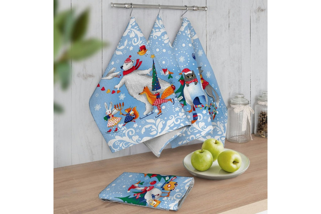 Вафельное полотенце Купон 50х63 (1 шт.) в коробке-шоколадке ВК 747 тдл (500029/1) - Наталья-текстиль фото 2