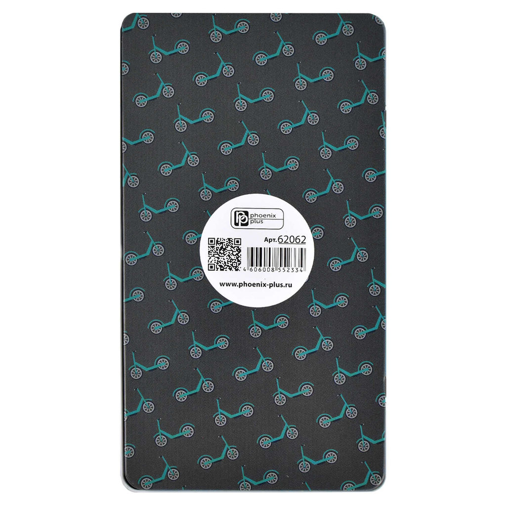 Пенал школьный Феникс+, арт.62062/ 30 ХОМЯК НА САМОКАТЕ  фото 4