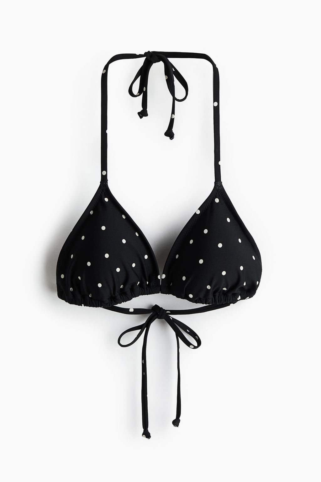 Top de bikini triangular con relleno - H&m фото 2