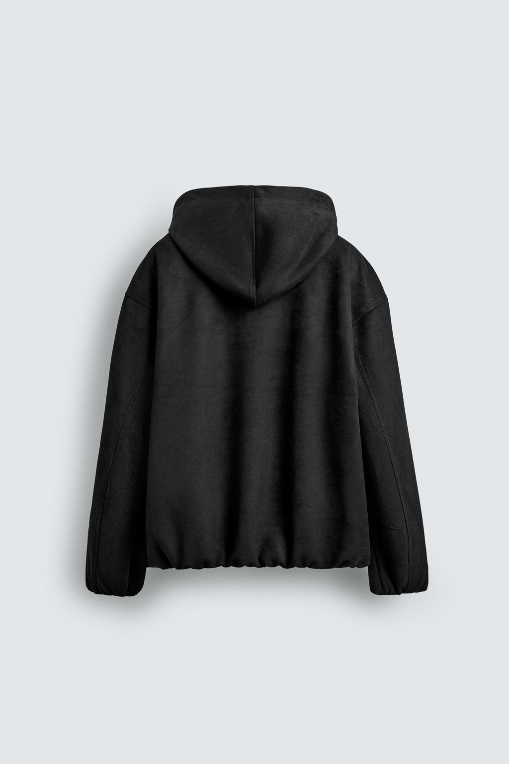 CAZADORA EFECTO ANTE CAPCUCHA / Negro - Zara фото 8