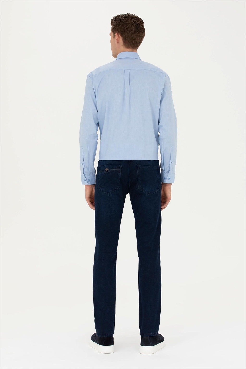 Мужские темно-синие джинсовые брюки - U.s. polo assn фото 11