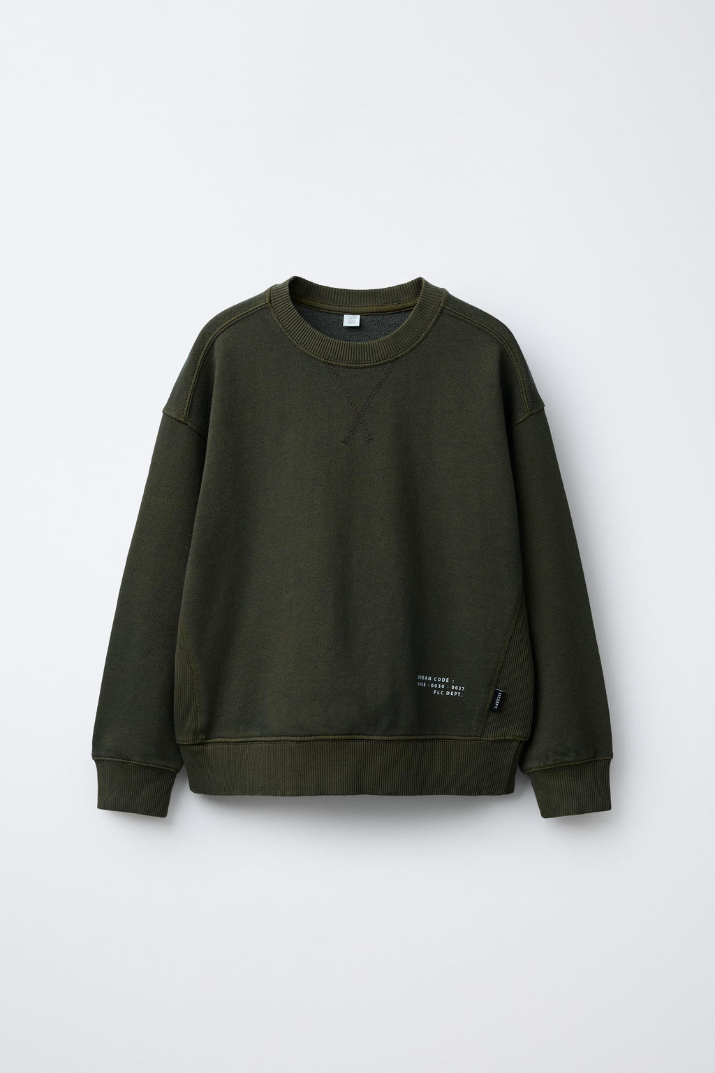 GARMENT DYE SWEATSHIRT - Zara фото 7
