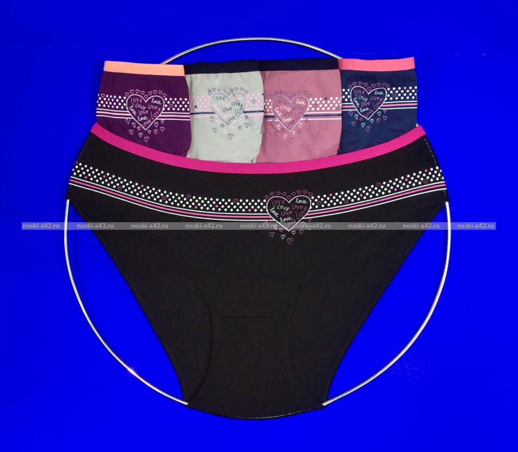 Цена за 5 шт.Трусы женские Турция большие размеры арт. 28164 (28165, 28169)