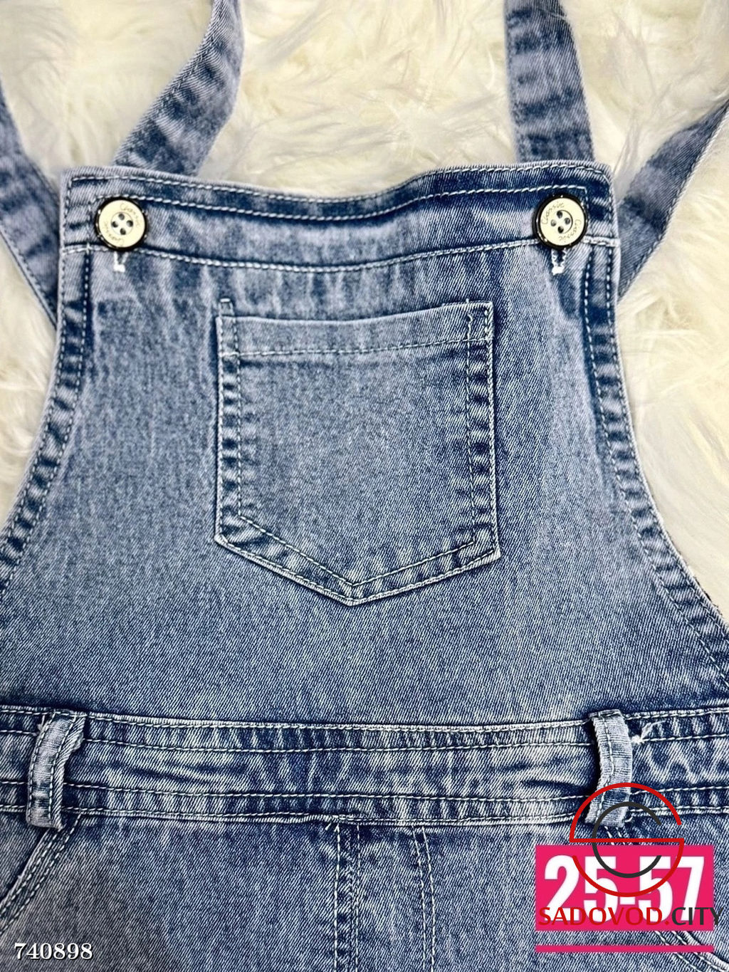 Детский джинсовый комбинезон - Bruno фото 5