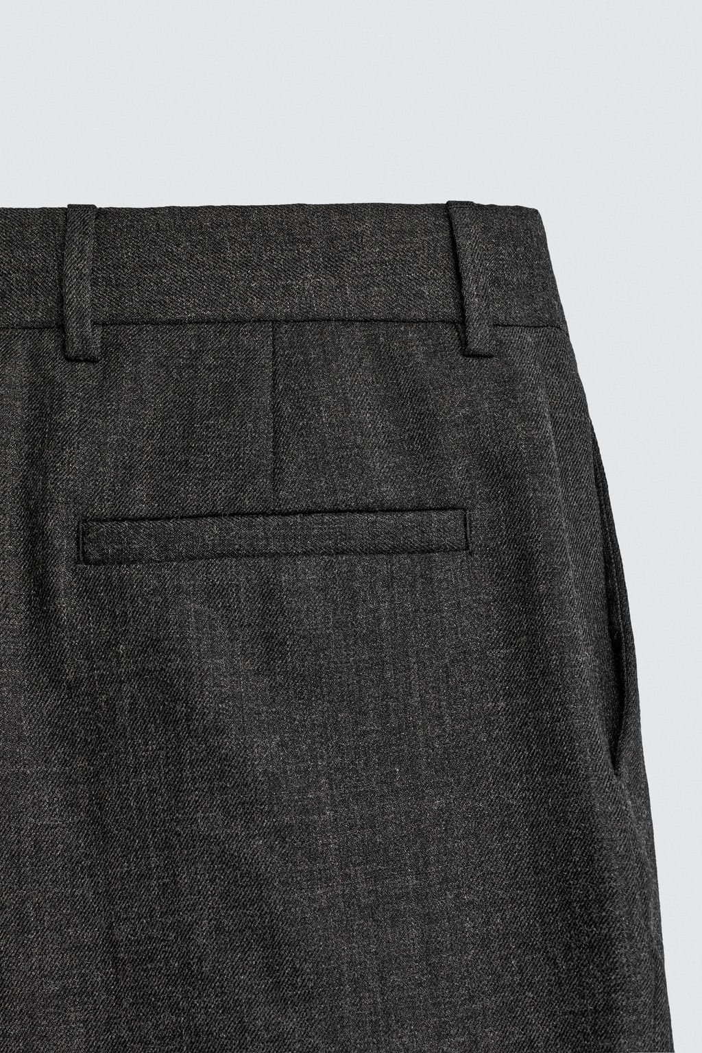 100% WOOL PLEATED TROUSERS LIMITED EDITION - Zara фото 10