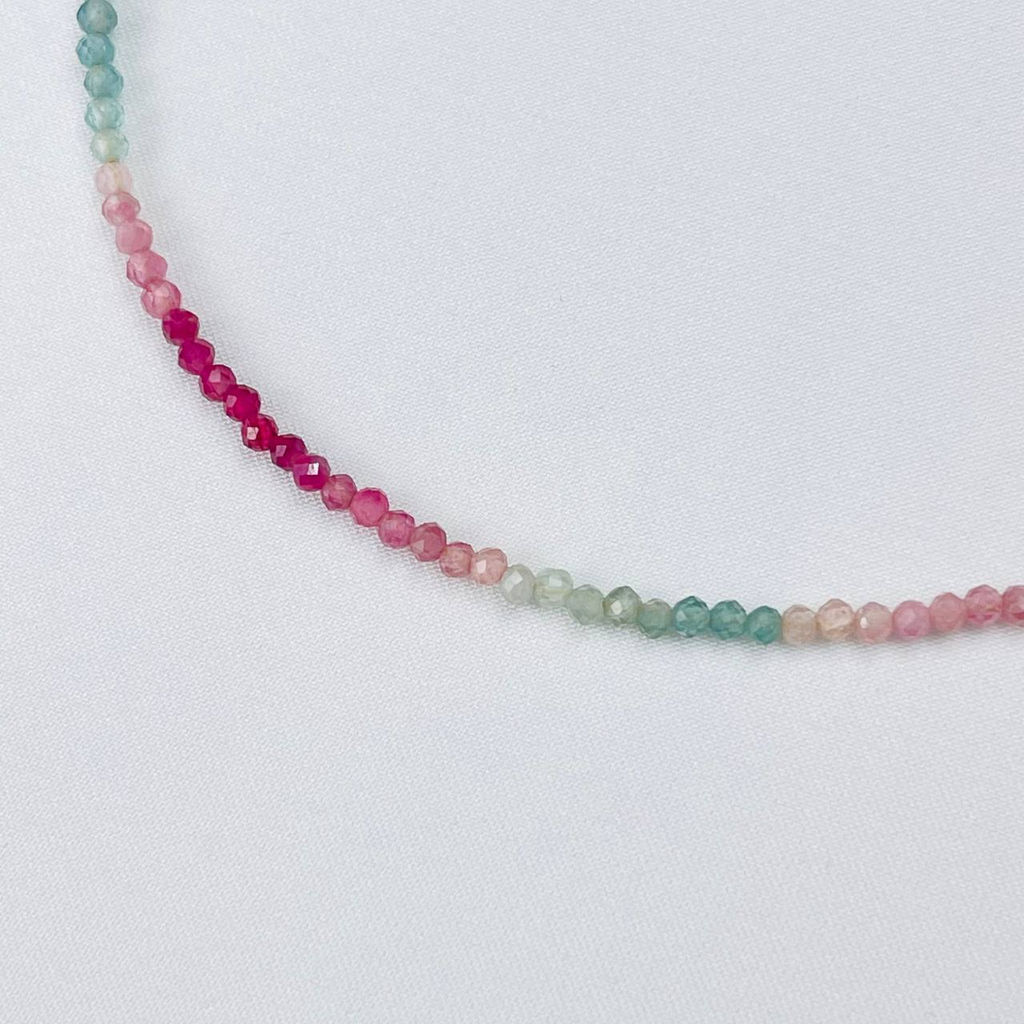 Колье из Турмалина микс