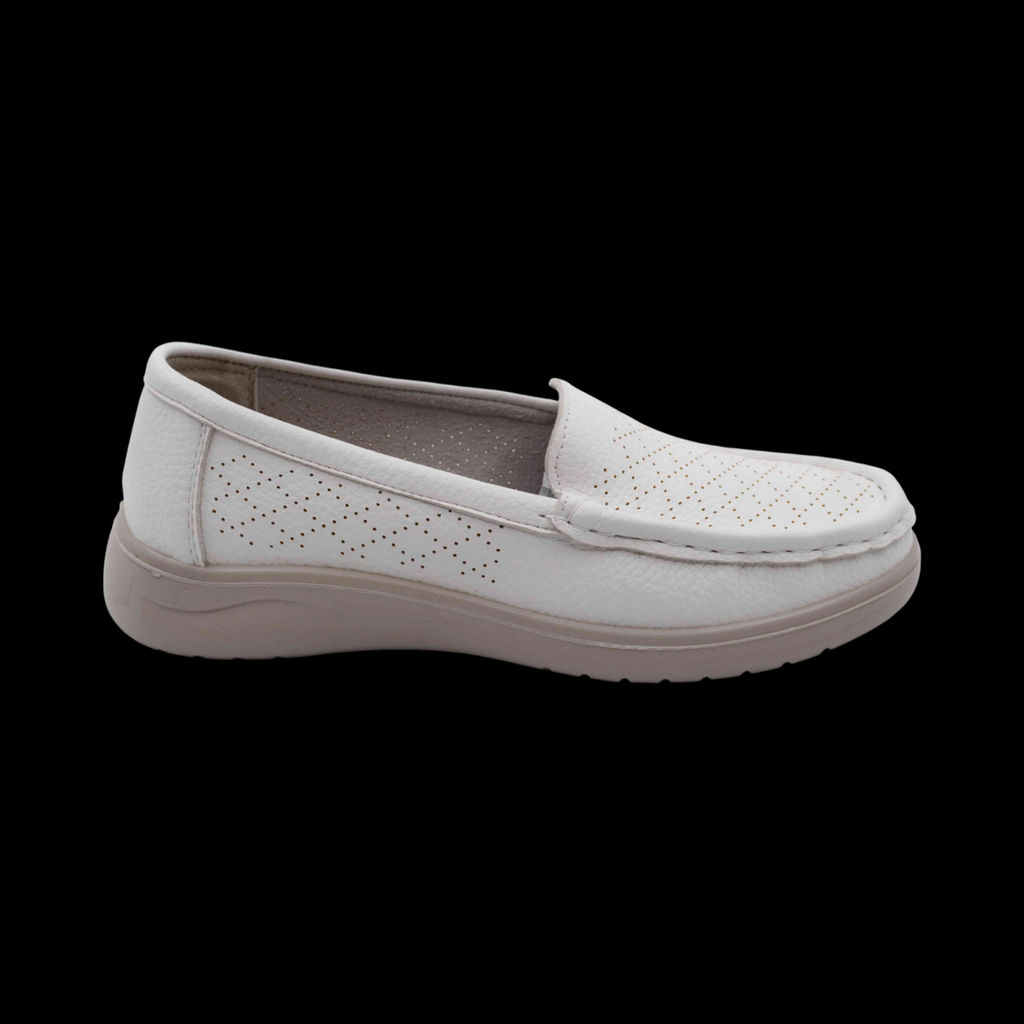 Мокасины ВК565-2 белые