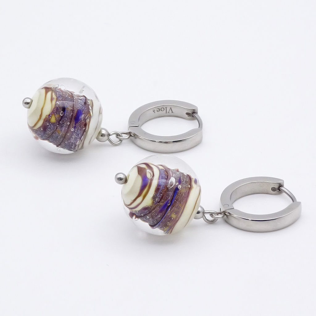 Серьги из муранского стекла - Vloes фото 2