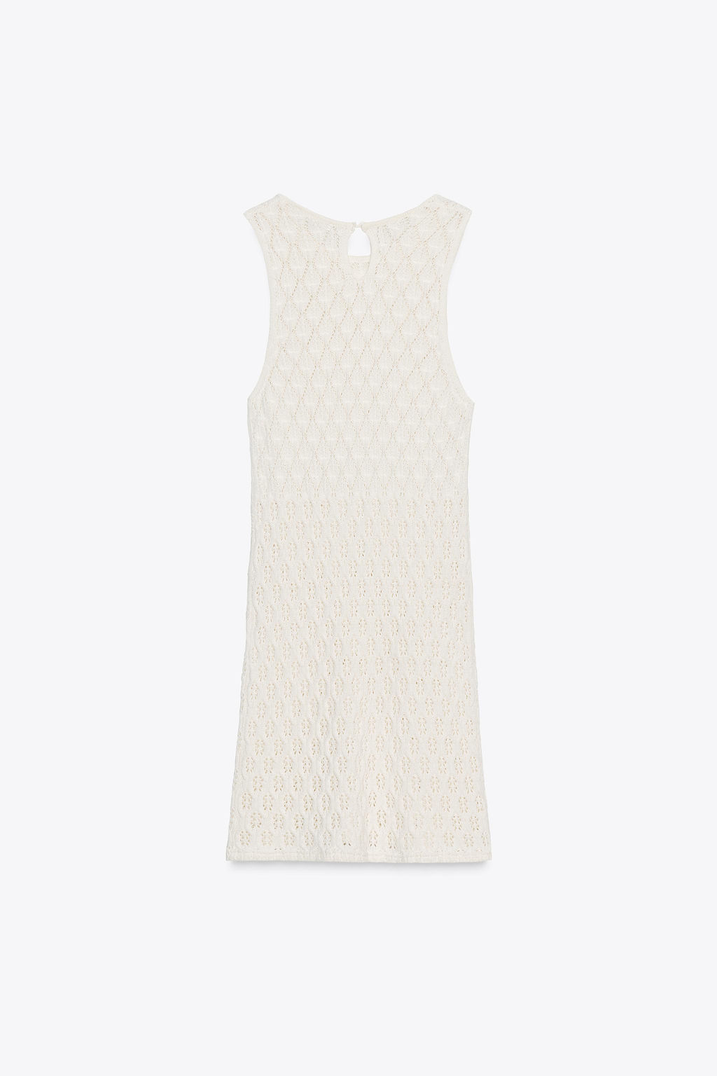 CUTWORK HALTER SHORT DRESS - Zara фото 5