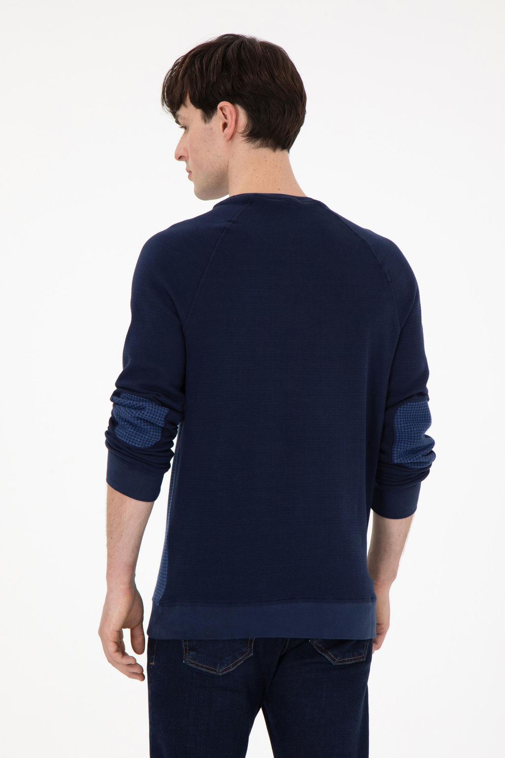 Мужской темно-синий свитшот Неожиданная скидка в корзине - U.s. polo assn фото 5