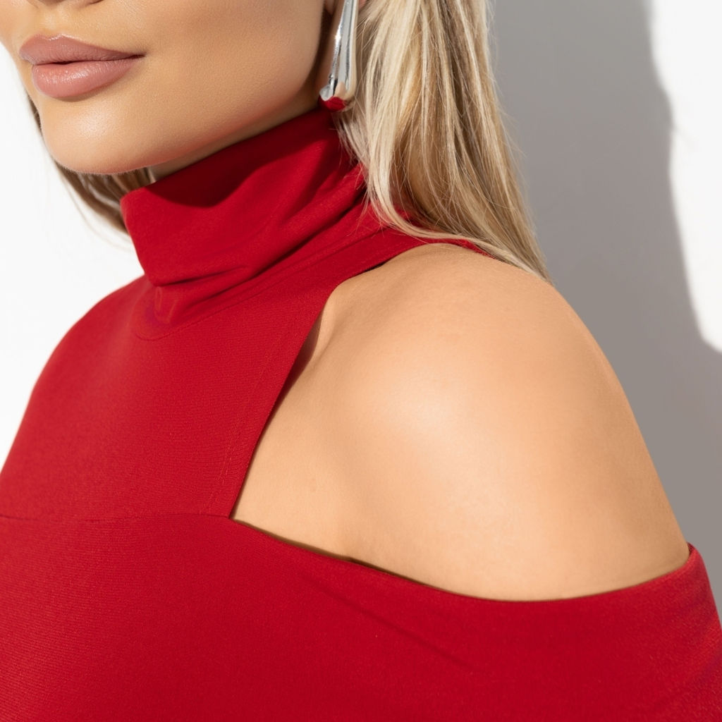 Водолазка, Познакомимся поближе (red) - Charutti фото 3