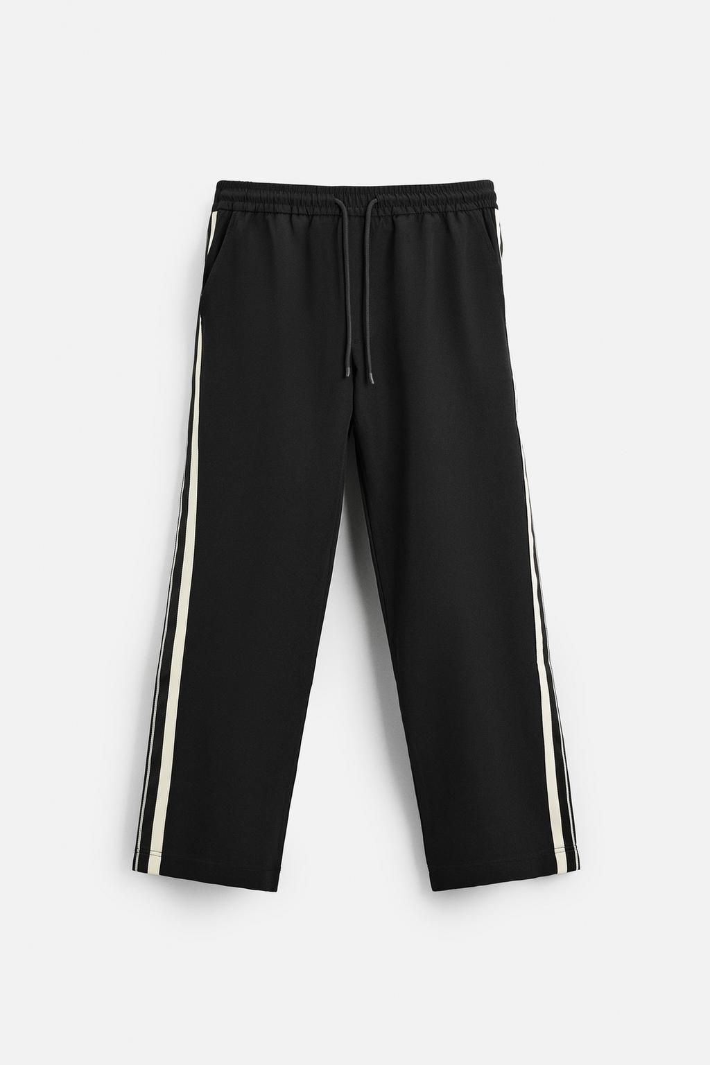 TECHNICAL TROUSERS WITH SIDE PANEL - Zara фото 5