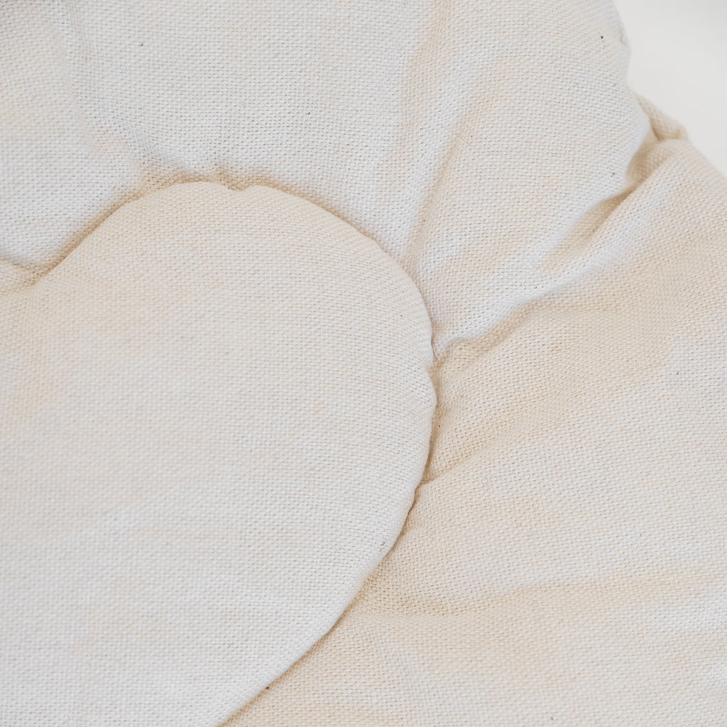 Корзина-лежанка для животных из джута d-40см с ушками - Уютности фото 6