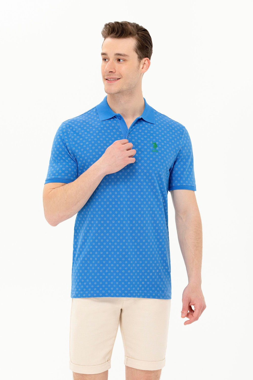 Мужская футболка поло Saks Неожиданная скидка в корзине - U.s. polo assn фото 8