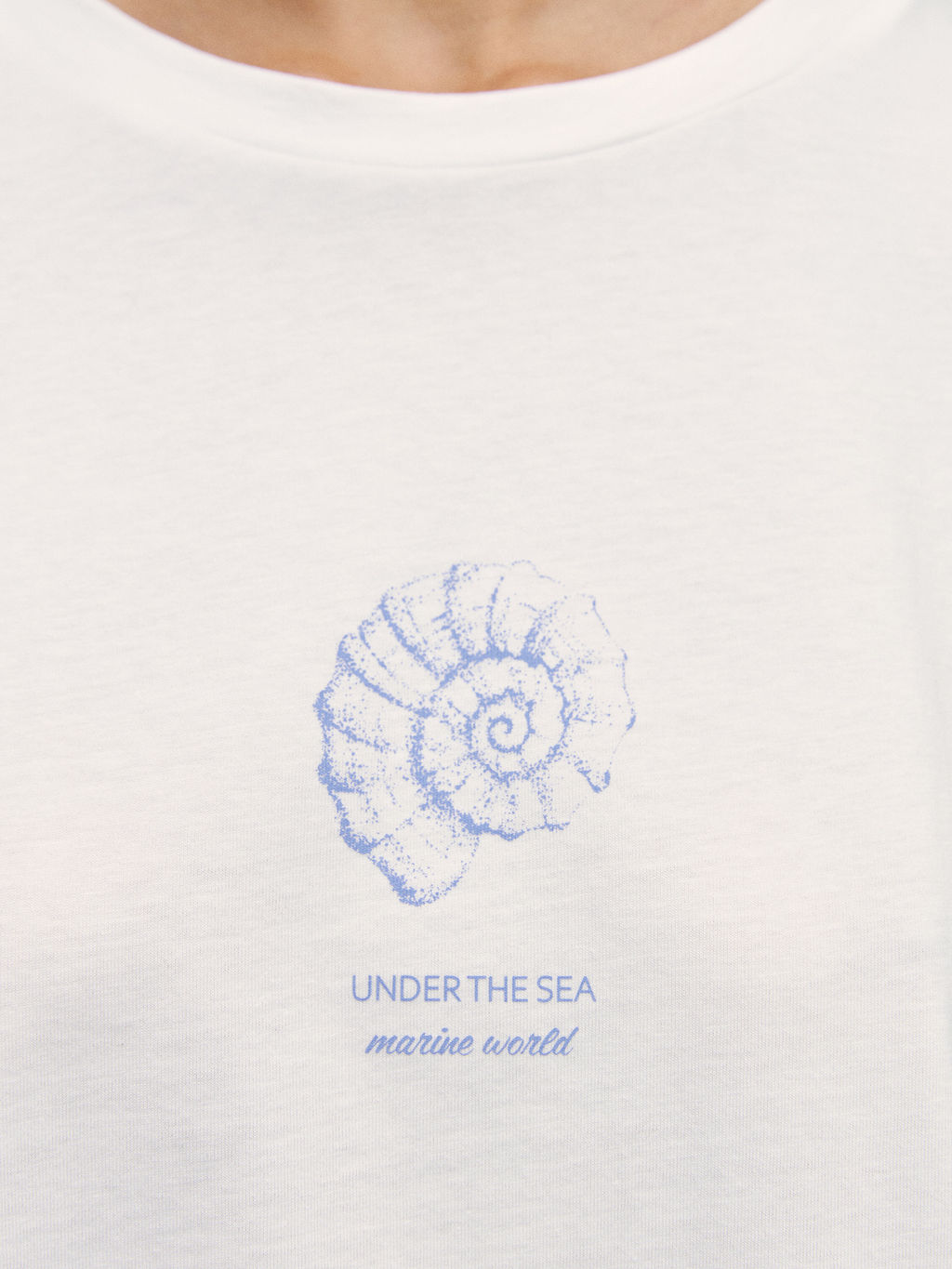 Футболка прямого кроя с принтом / Zarina  фото 6