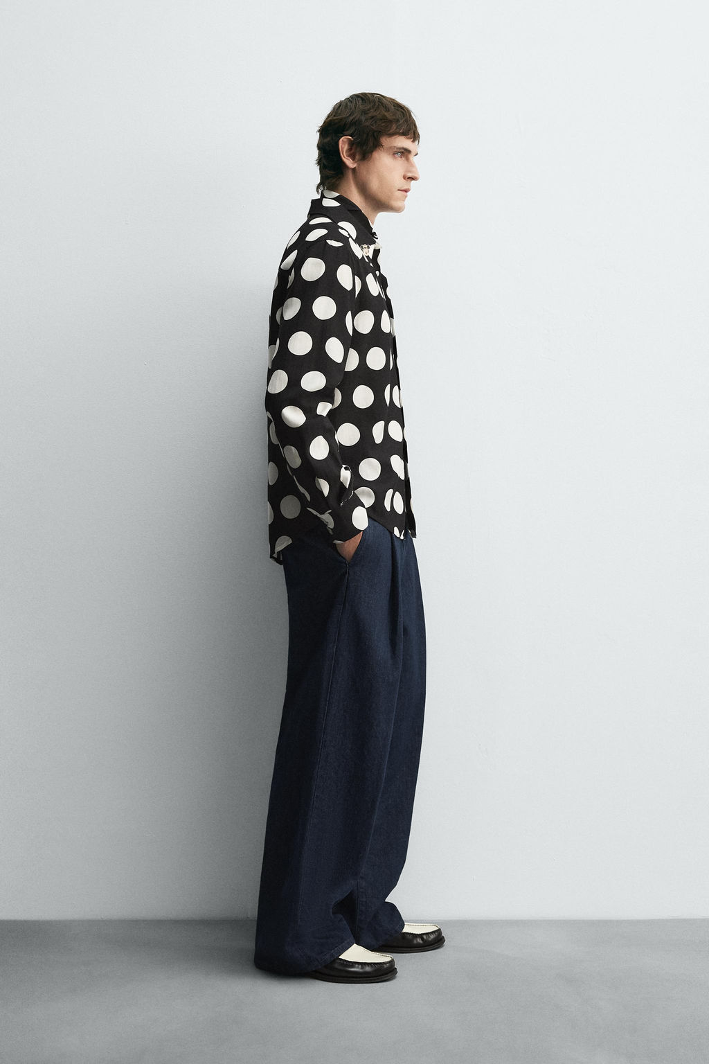 POLKA DOT SHIRT HARRY LAMBERT FOR ZARA X DISNEY  фото 4