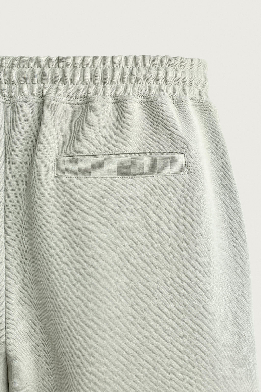 BERMUDA JOGGER RELAXED FIT INTERLOCK / verde lavado - Zara фото 13