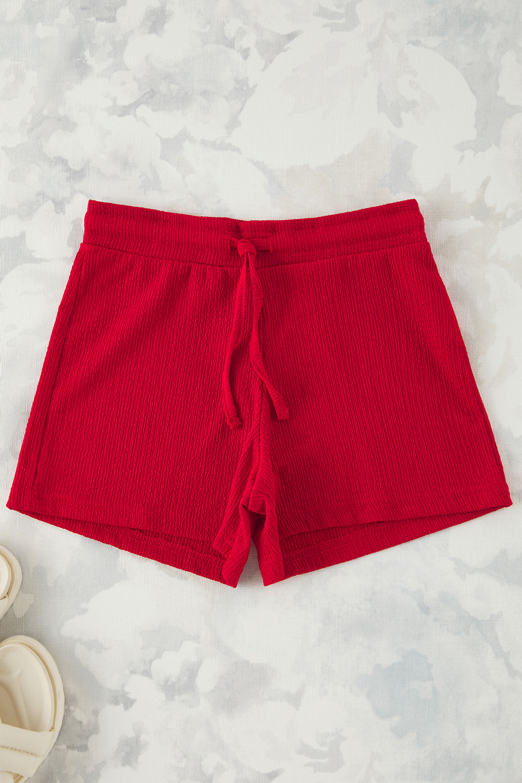 Lacivert K?z Cocuk Basic Dokulu Orme Sort & Bermuda TKDSS25SR00022 - Trendyolmilla фото 3