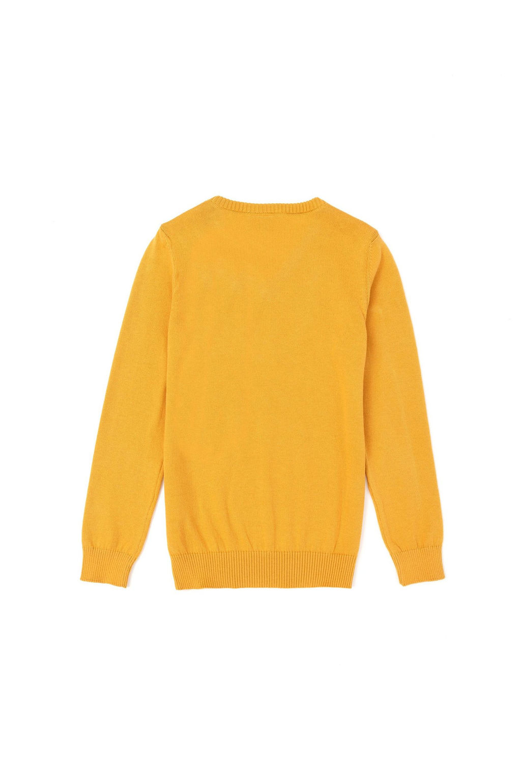 U. S. Polo Assn / Базовый свитер горчичного цвета для мальчика - U.s. polo assn фото 2