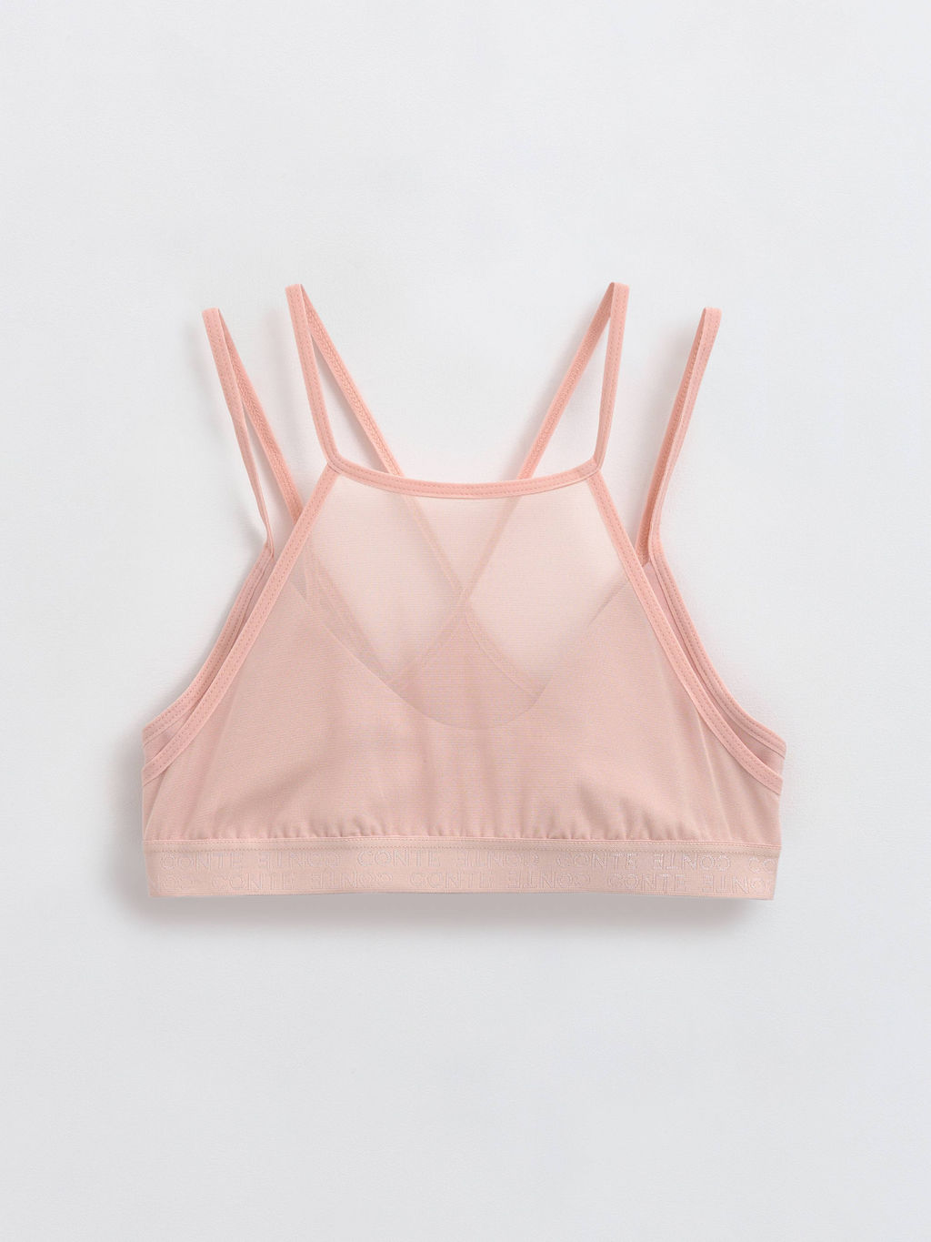 CONTE DOUBLE CONTE LBE 2259 Двойное бюстье из бамбука и эластичной сеточки cameo - Conte elegant фото 2