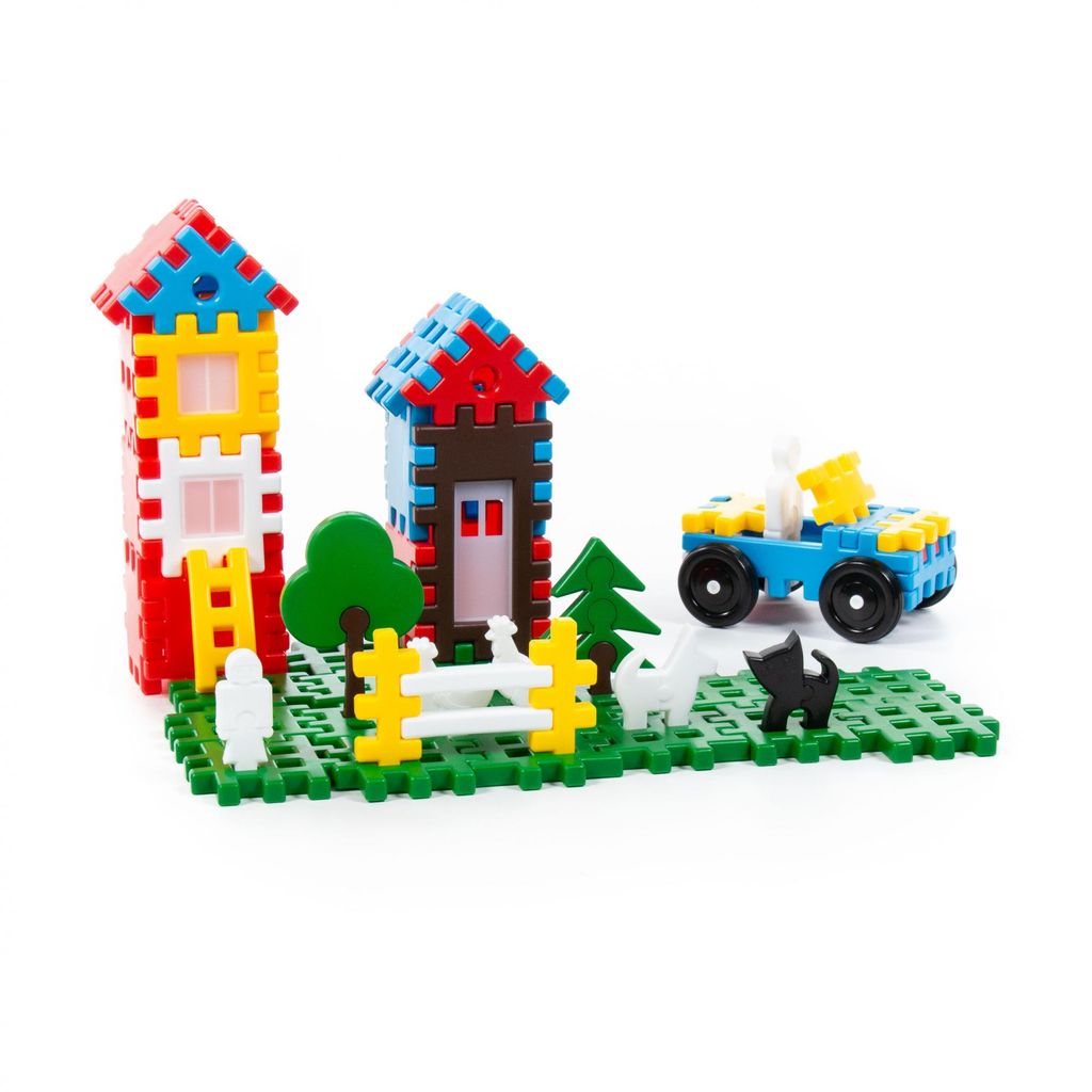 Конструктор Семья (235 элементов) (в мешке) - Полесье фото 5