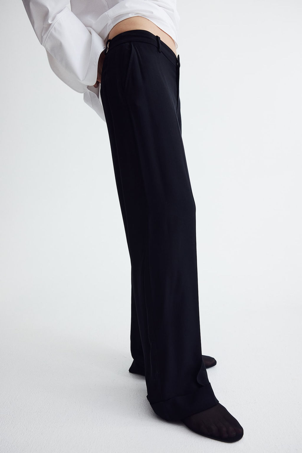 Pantalon sastre con vuelta - H&m фото 2