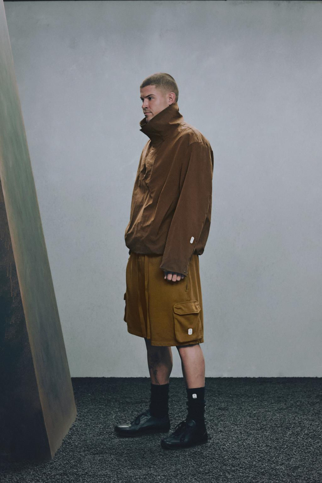 RELAXED FIT CARGO BERMUDA SHORTS X SR_A - Zara фото 5