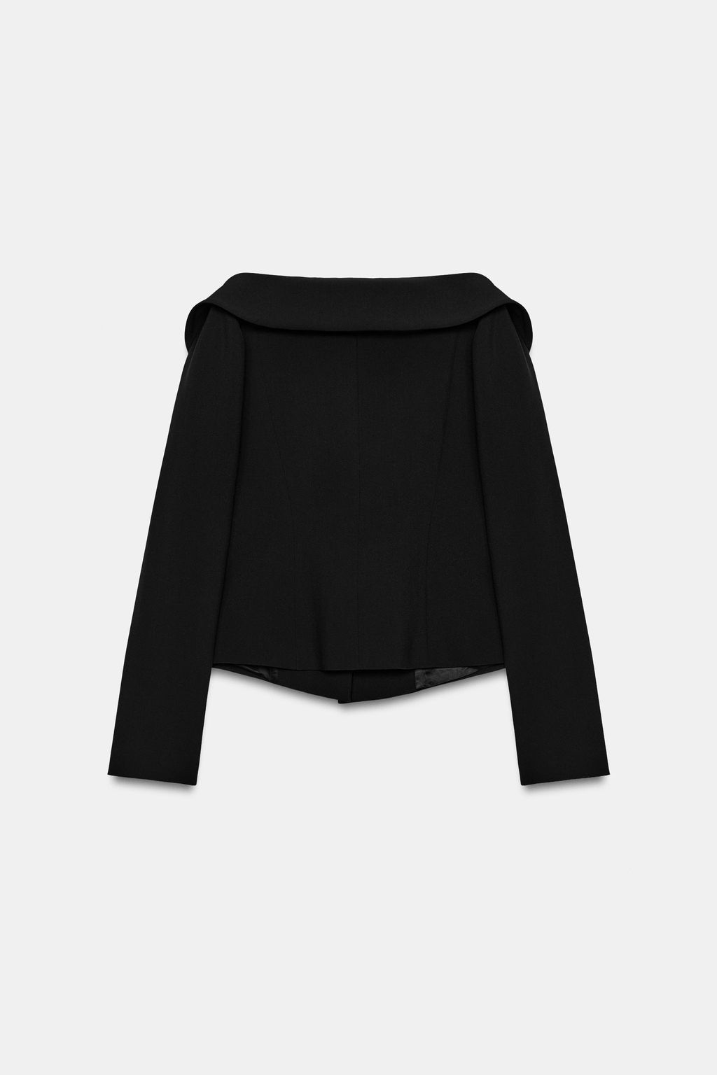 BLAZER ENTALLADA ZW COLLECTION / Negro - Zara фото 6