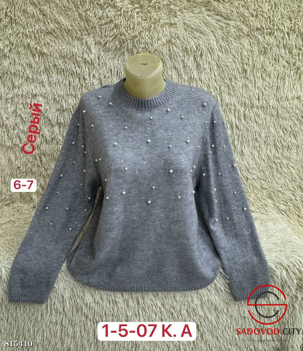 Свитер женский с бусинами - Bruno фото 2