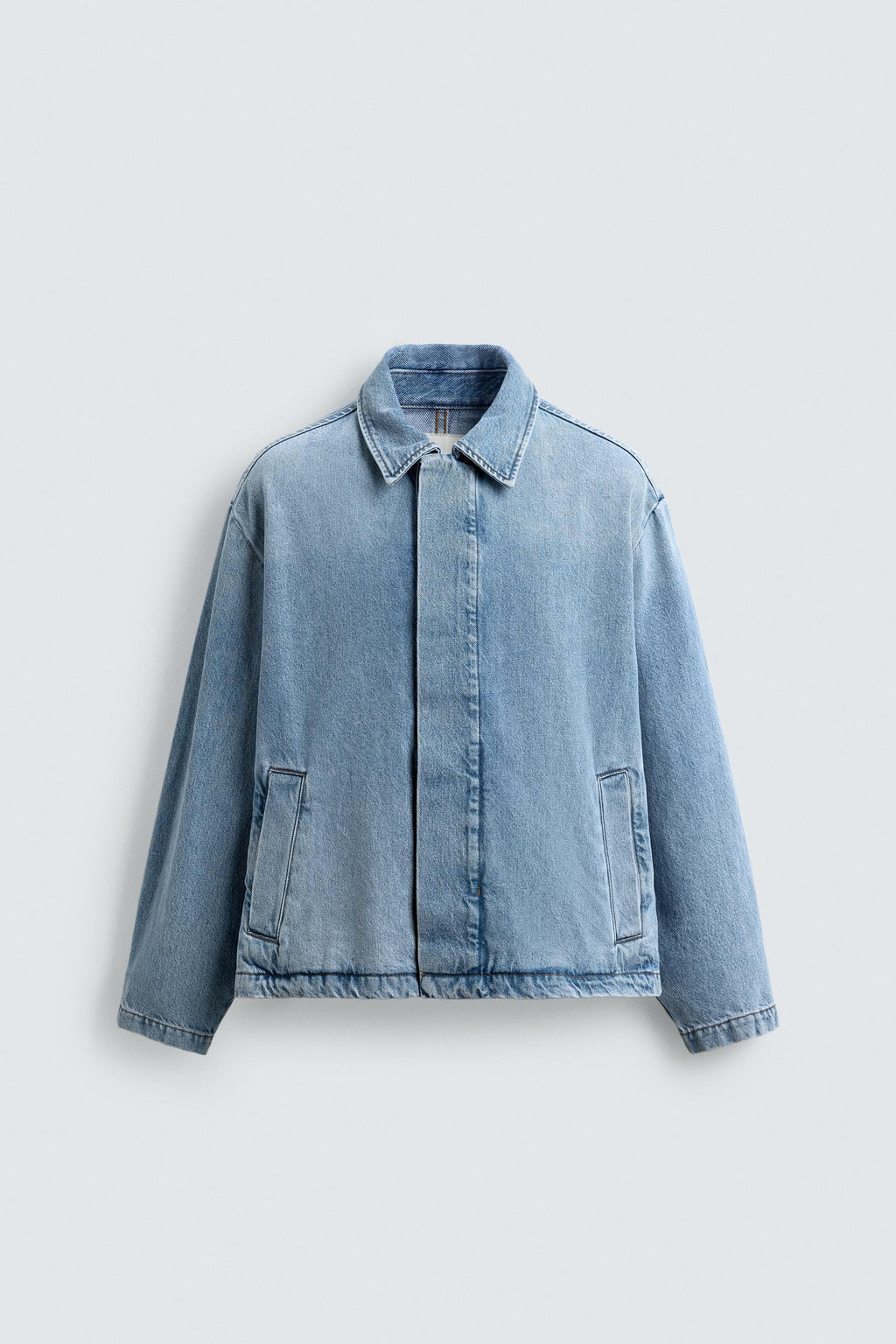 WASHED DENIM JACKET - Zara фото 7