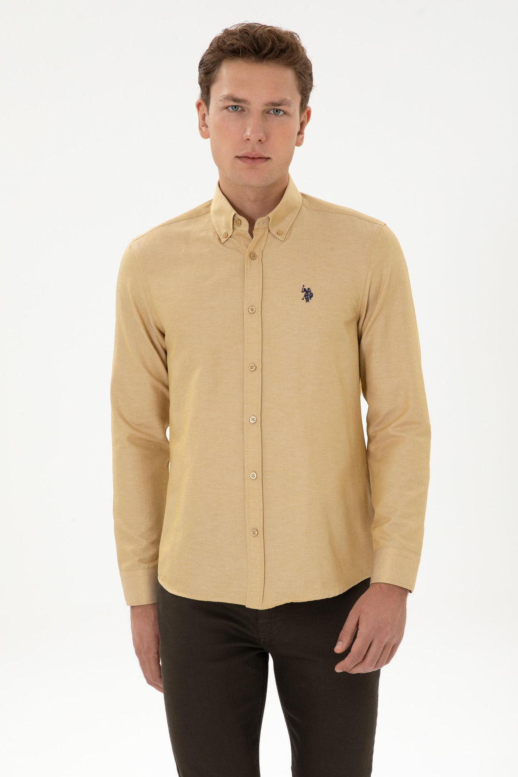 Erkek Hardal Uzun Kollu Basic G_mlek - U.s. polo assn фото 3