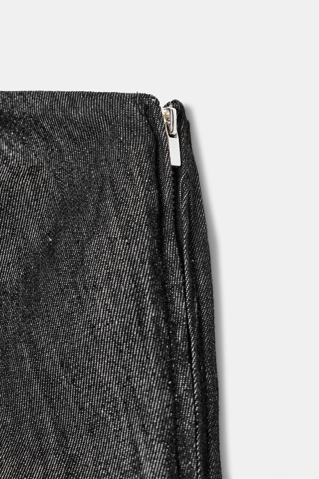 TRF DENIM BANDEAU JUMPSUIT - Zara фото 8