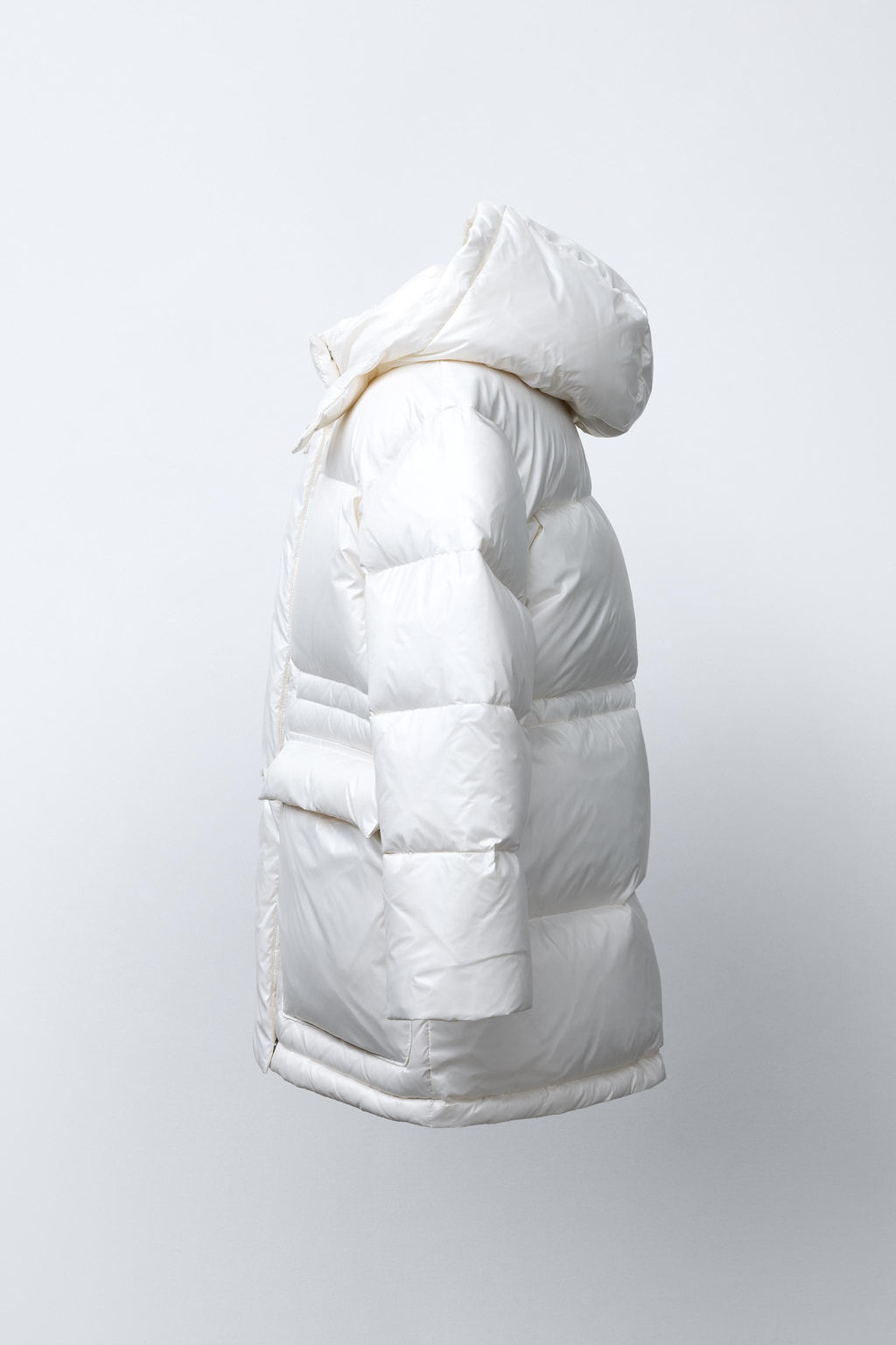 WATER-REPELLENT FEATHER DOWN PUFFER JACKET - Zara фото 3