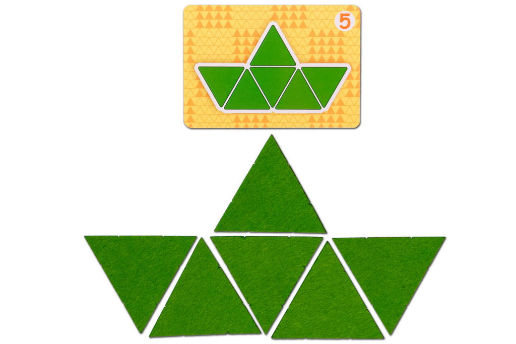 Счетный материал из фетра Головоломка Тримино - Smiledecor фото 3