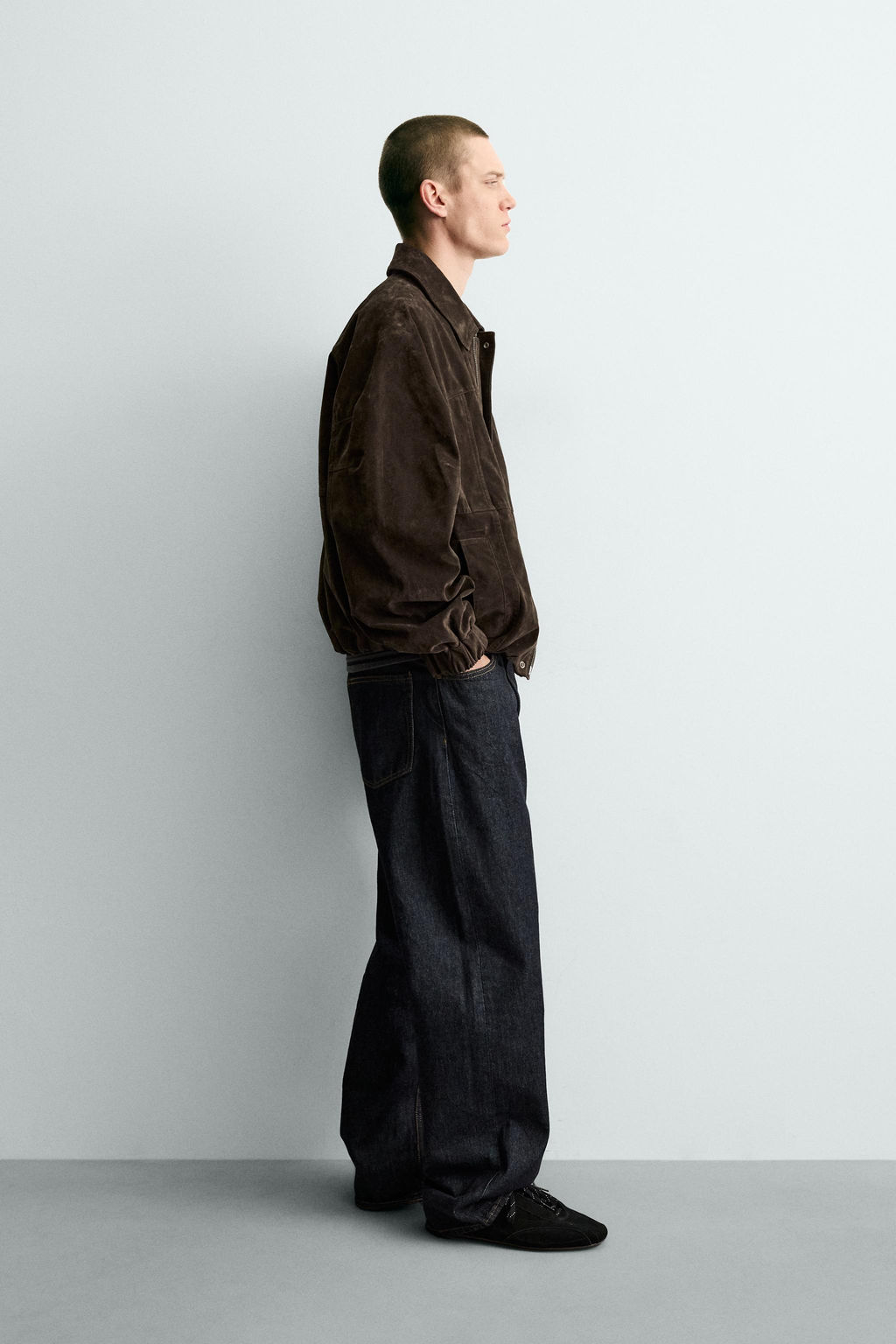 FAUX SUEDE JACKET - Zara фото 13