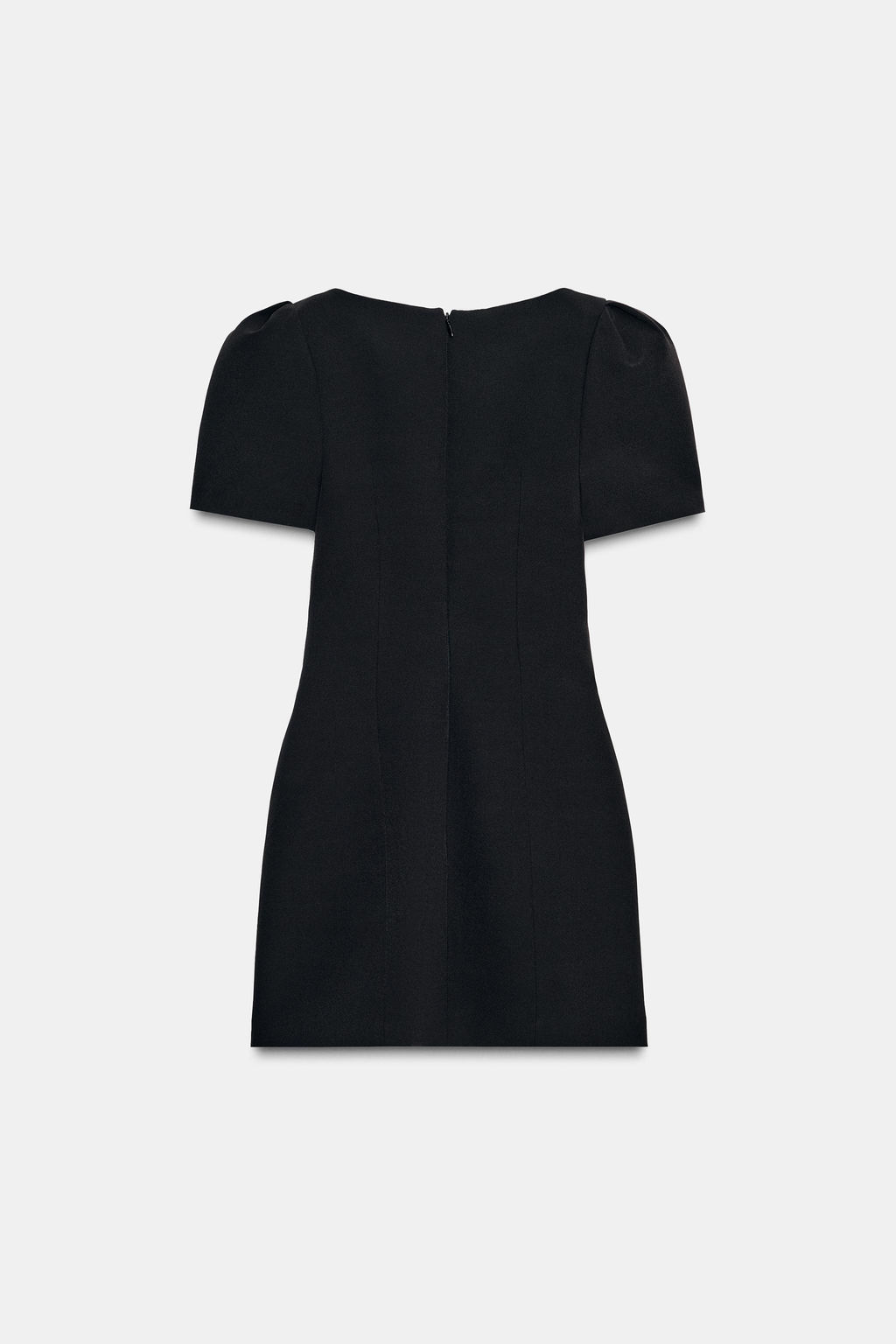 PLEATED SHORT DRESS WITH POCKETS