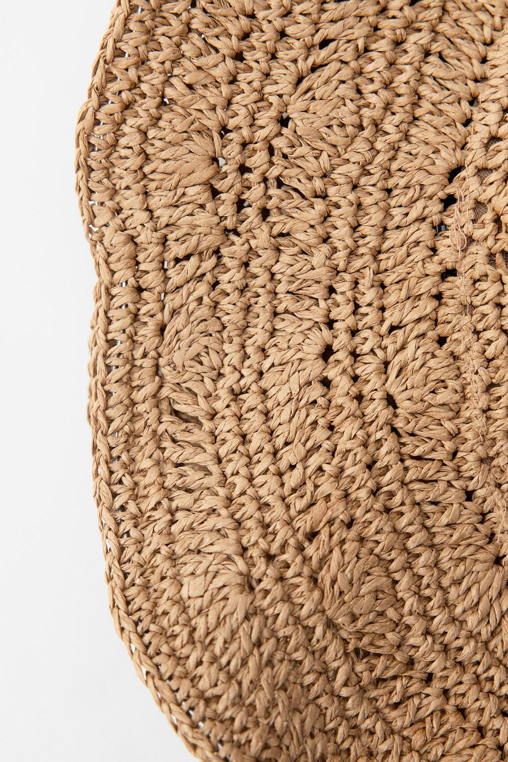 WOVEN HAT - Zara фото 3