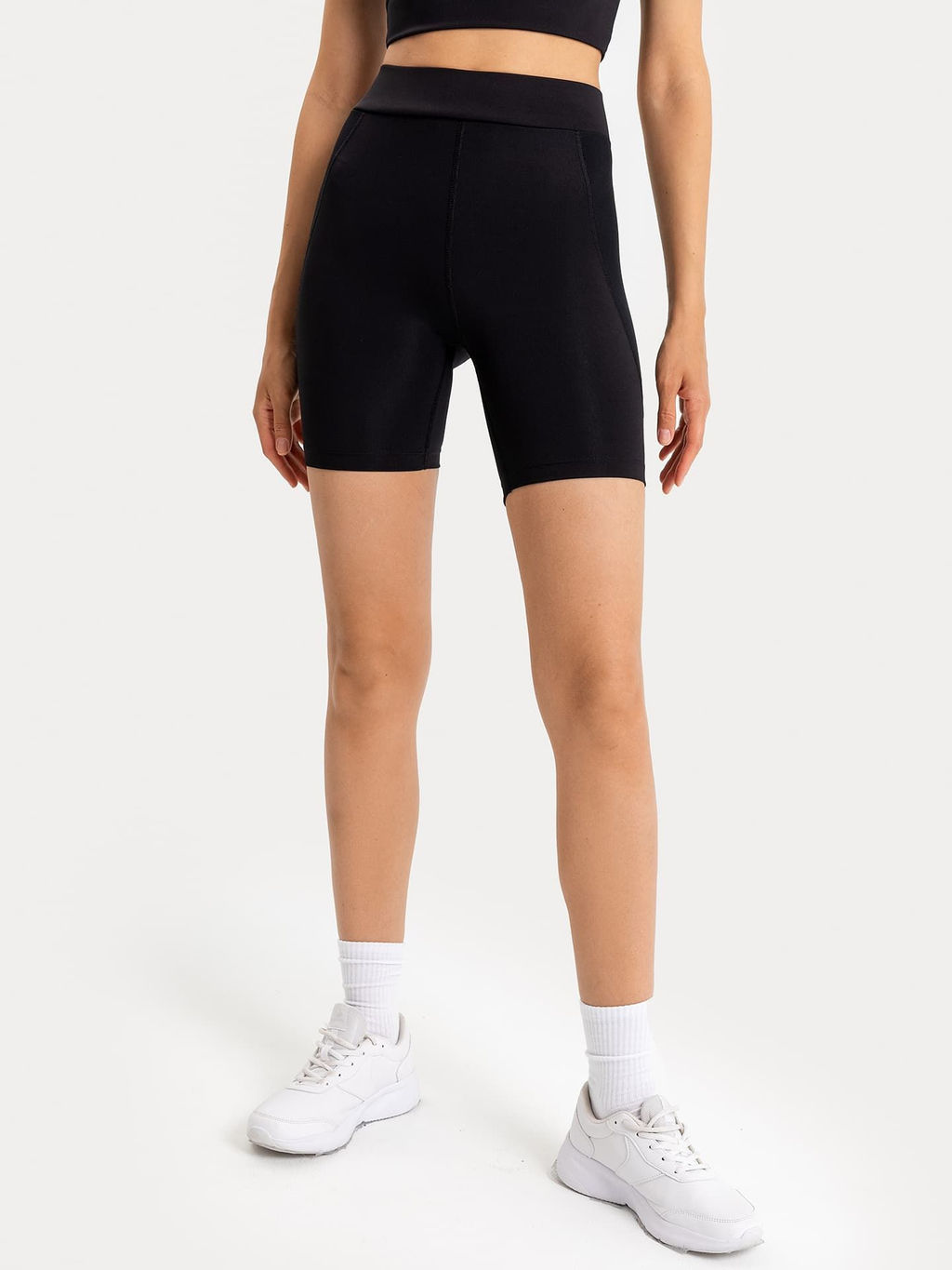 Шорты женские в черном цвете - Mark formelle фото 2