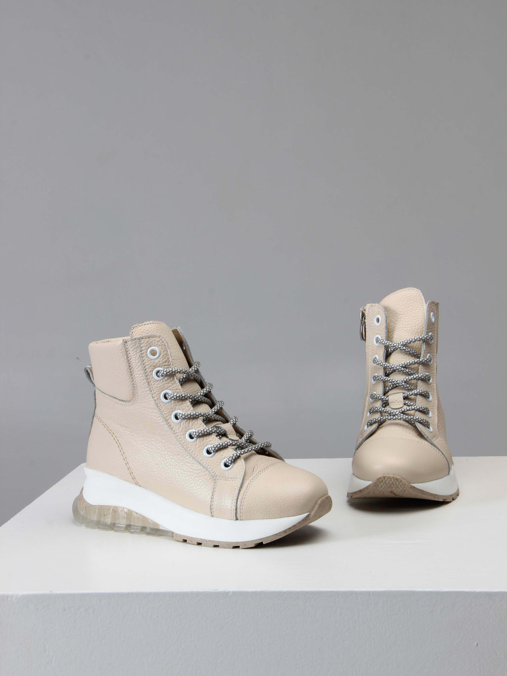 Ботинки 311.AVATARbe. Бежевый макс/Шерсть