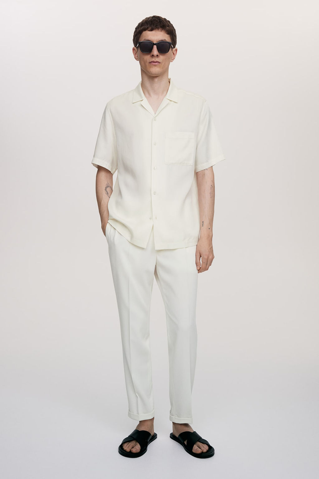 Pantalon de sarga Slim Fit - H&m фото 2