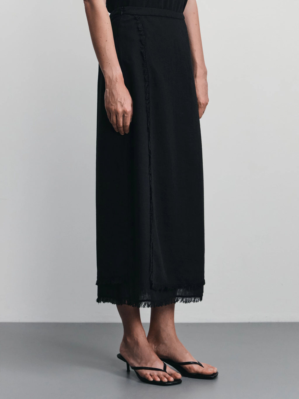 Юбка миди на запах / Zarina  фото 4