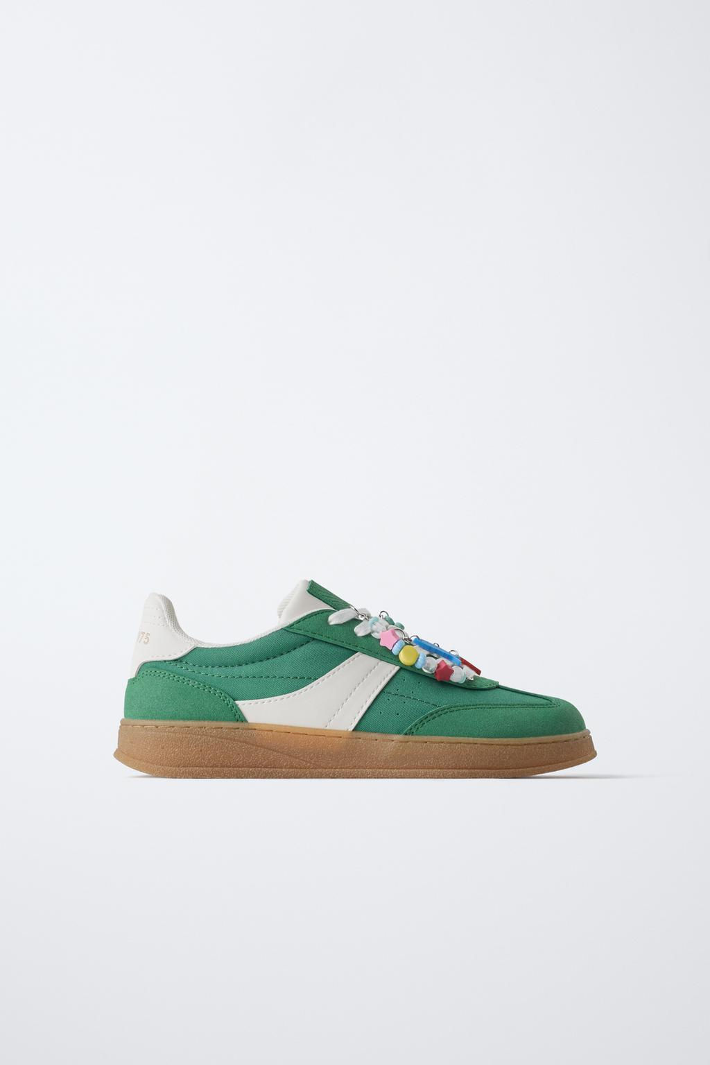 SNEAKERS WITH CHARMS - Zara фото 7