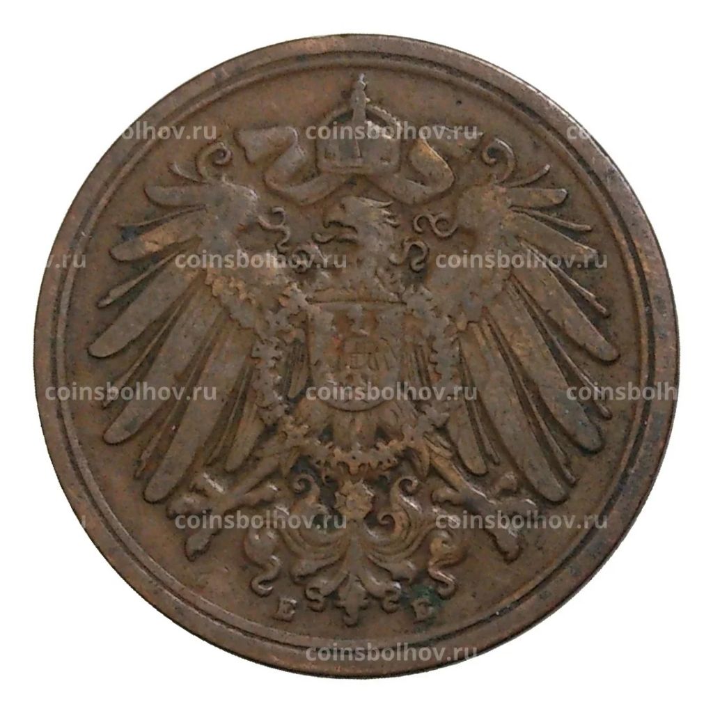 1 пфенниг 1897 года Е Германия