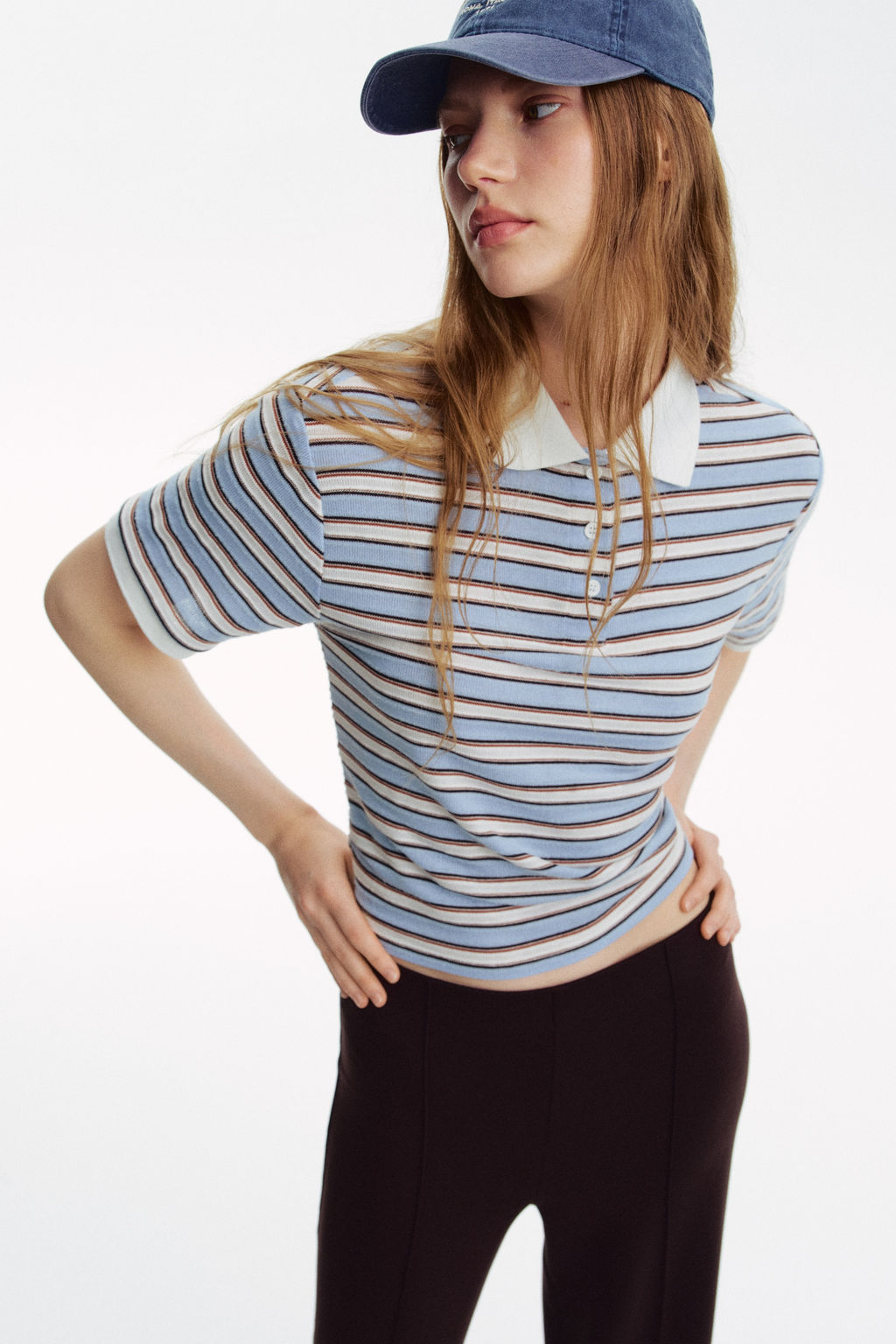 Polo de punto fino - H&m фото 3