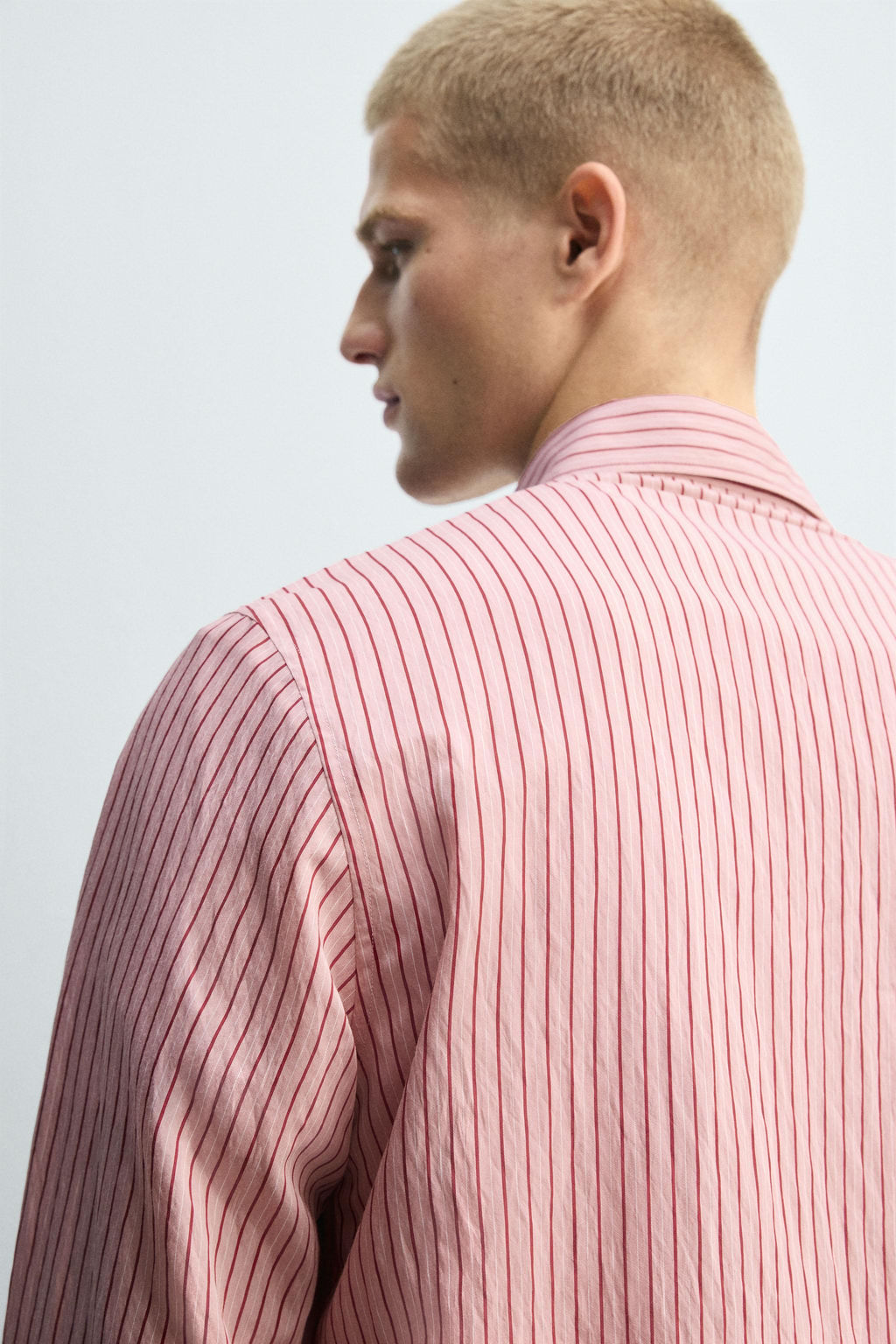 STRIPED FLOWING SHIRT - Zara фото 5