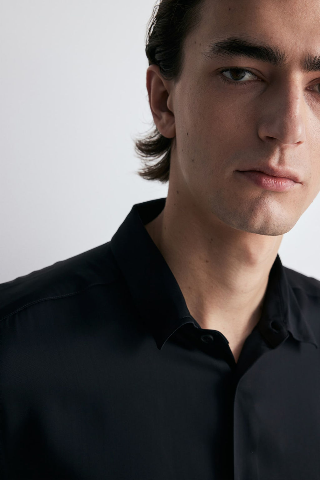 Camisa de saten Regular Fit - H&m фото 2