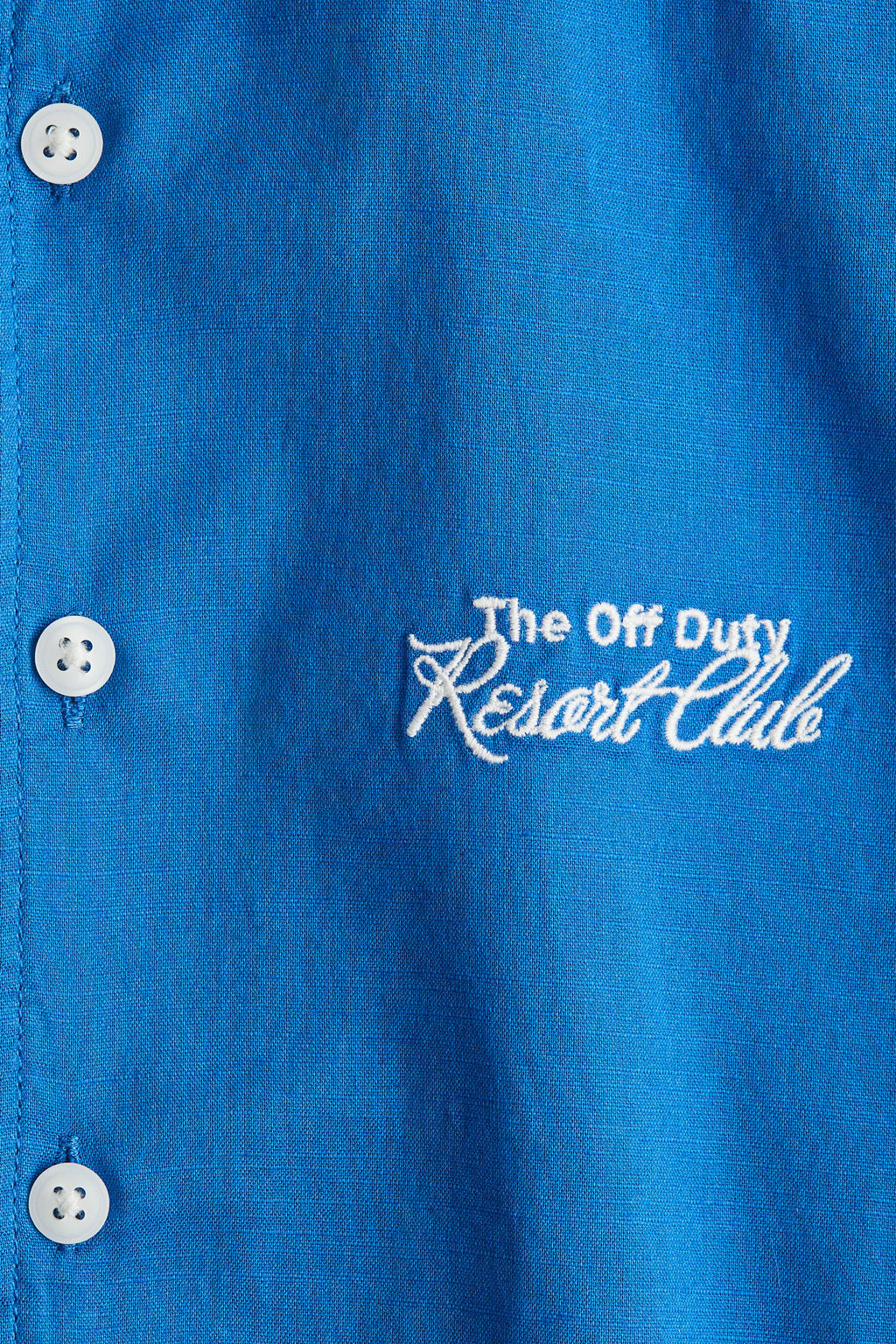 Camisa resort de algod?n