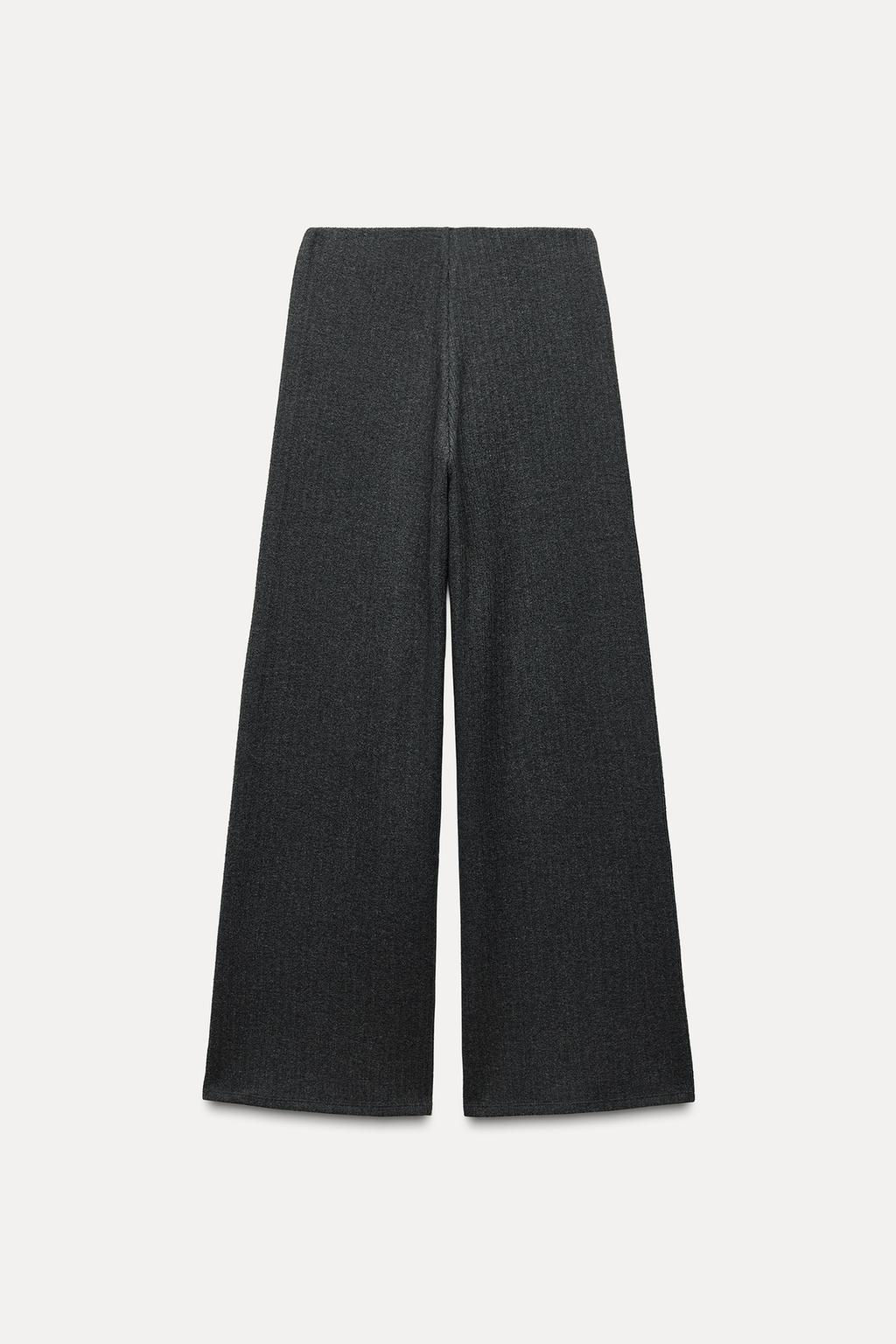 SOFT WIDE-LEG TROUSERS - Zara фото 4