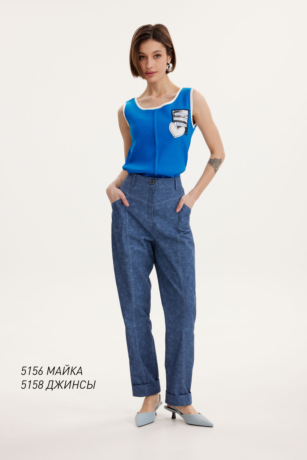 Джинсы 5158 - Niv niv fashion фото 2